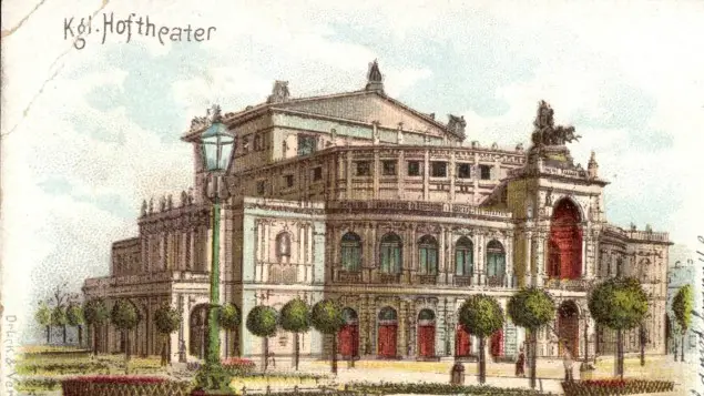 Hofoper Dresden Reisen Travel court opera Wagner