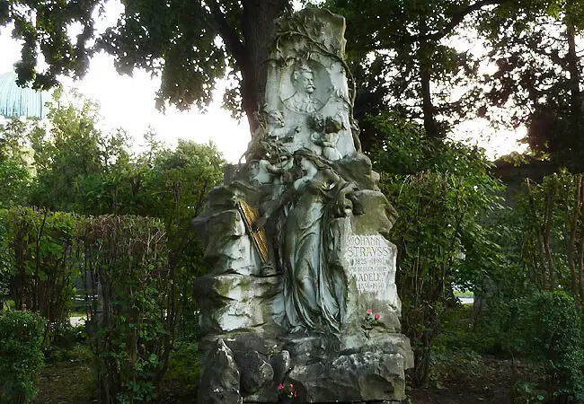 Johann strauss sohn zentralfriedhof grab tomb Vienna Wien Johann Strauss Sohn Travel Reisen Culture Tourism (1)