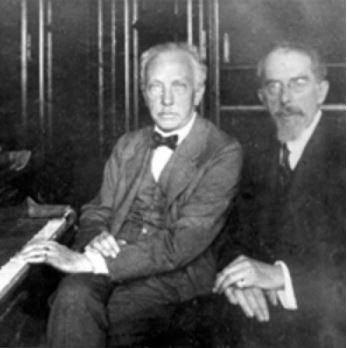 Richard Strauss und Franz Schalk Wien Staatsoper