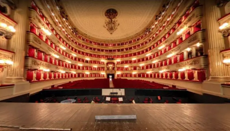 Stage Scala di Milano Maria callas Milan Travel Reisen Culture Tourism
