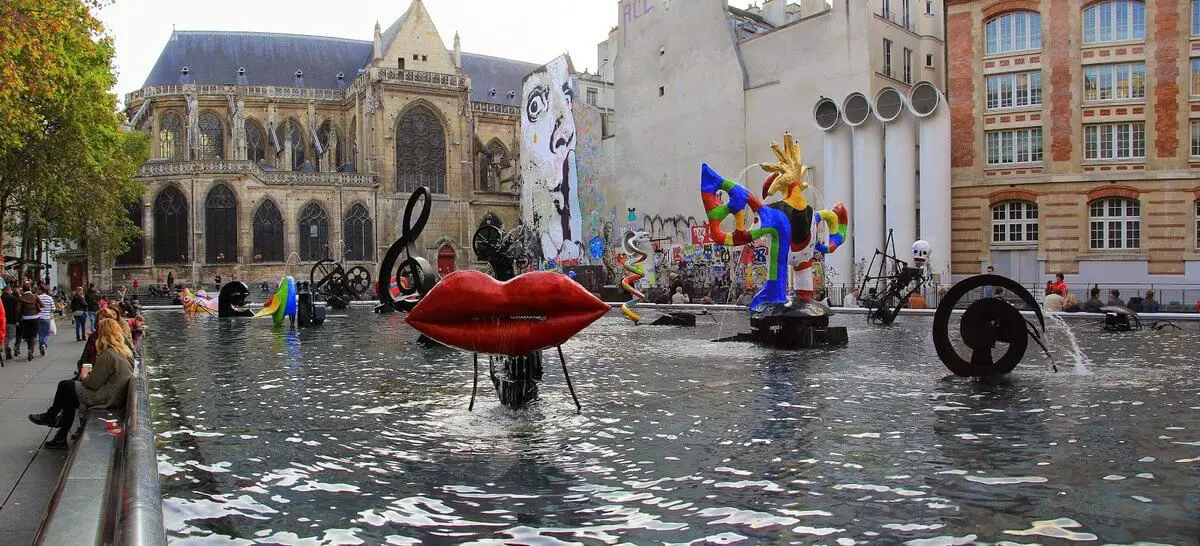 Stravinsky fountain Brunnen Paris Igor Stravinsky Lully Travel Reisen Culture Tourism Reiseführer (1)