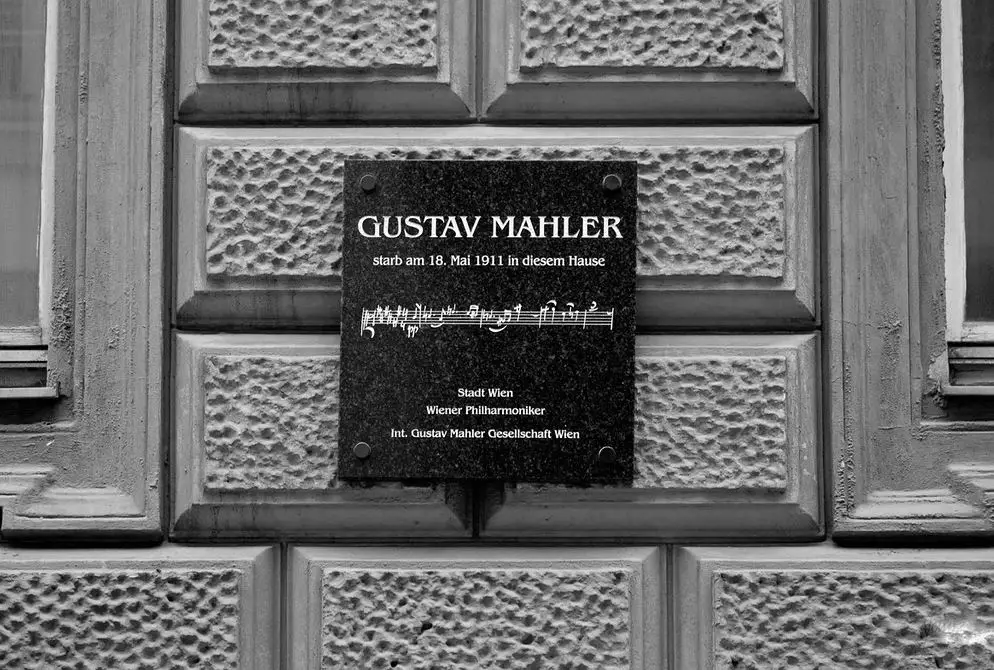 Gustav Mahler_Mariannengasse-20 Plakette