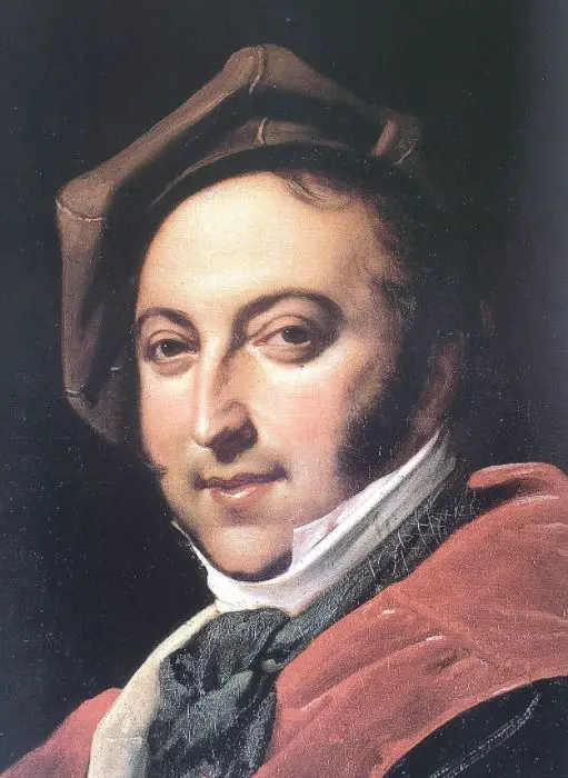 Gioachino Rossini Portrait 1820
