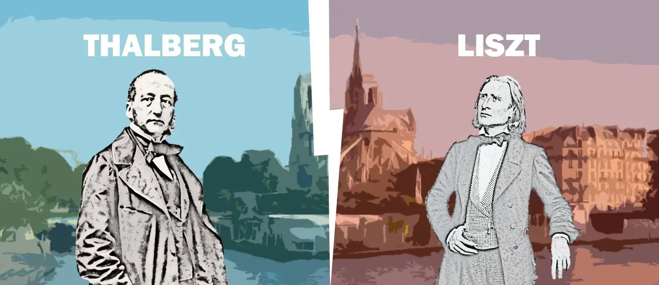 Sigismund Thalberg vs Franz Liszt Paris