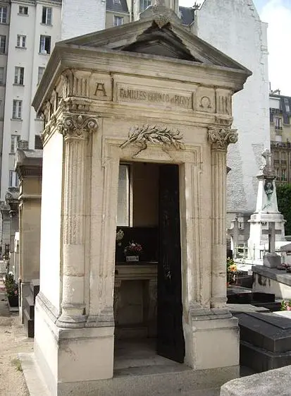 Tomb Charles Gounod Cimetiere Auteil Tomb Grab Friedhof