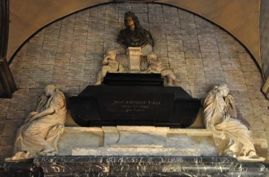 Tombe Jean Baptiste Lully Notre dame des victoires Tomb Grab eglise