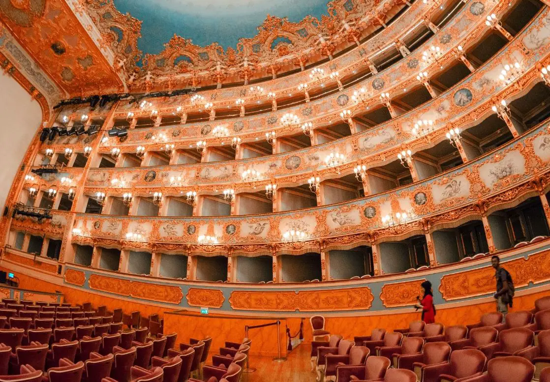 Venedig Venice Teatro la Fenice Auditorium