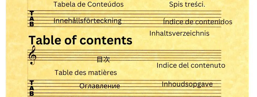 Table_of_contents_Inhaltsverzeichnis_Indice